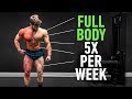 Full Body 5x Per Week: Why High Frequency Training Is So Effective