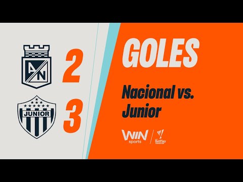 Nacional vs. Junior (goals) | Liga BetPlay Dimayor 2025-1 | Matchday 20