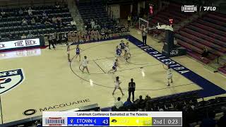 Goucher Women's Basketball vs. Elizabethtown at The Palestra 1/14/24