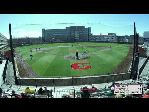 Highlights: Cornell Baseball vs Niagara GM 1 - 3/25/18