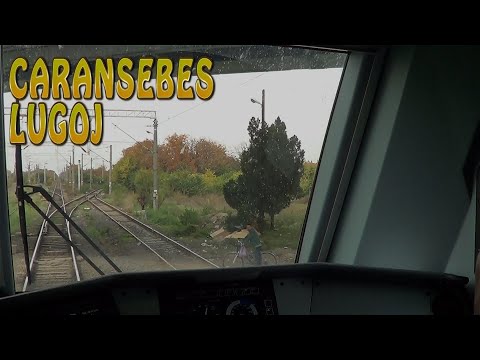 CARANSEBES-LUGOJ-Cab view-En cabine- Führerstandsmitfahrt-Trenes-Trenler-Treni-火车-