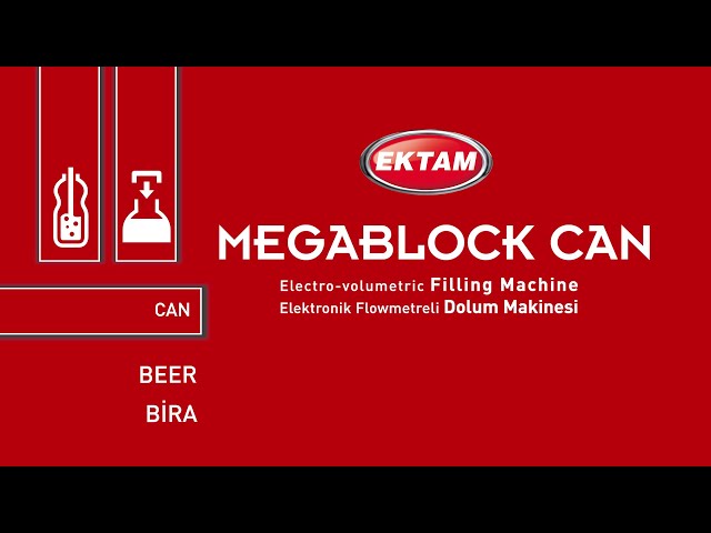 MEGABLOCK CAN - Filling Machine (Beer)