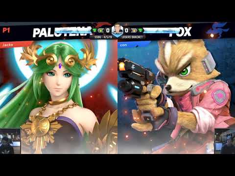 The Edsta - SSBU - Jacko (Palutena) vs Con (Fox) - Losers Top 8