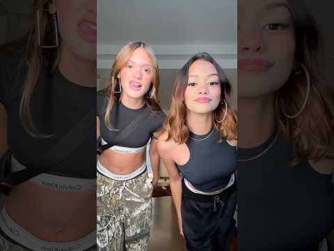 MILLENA AND MANU DANCING FUNK #millenaemanumaia