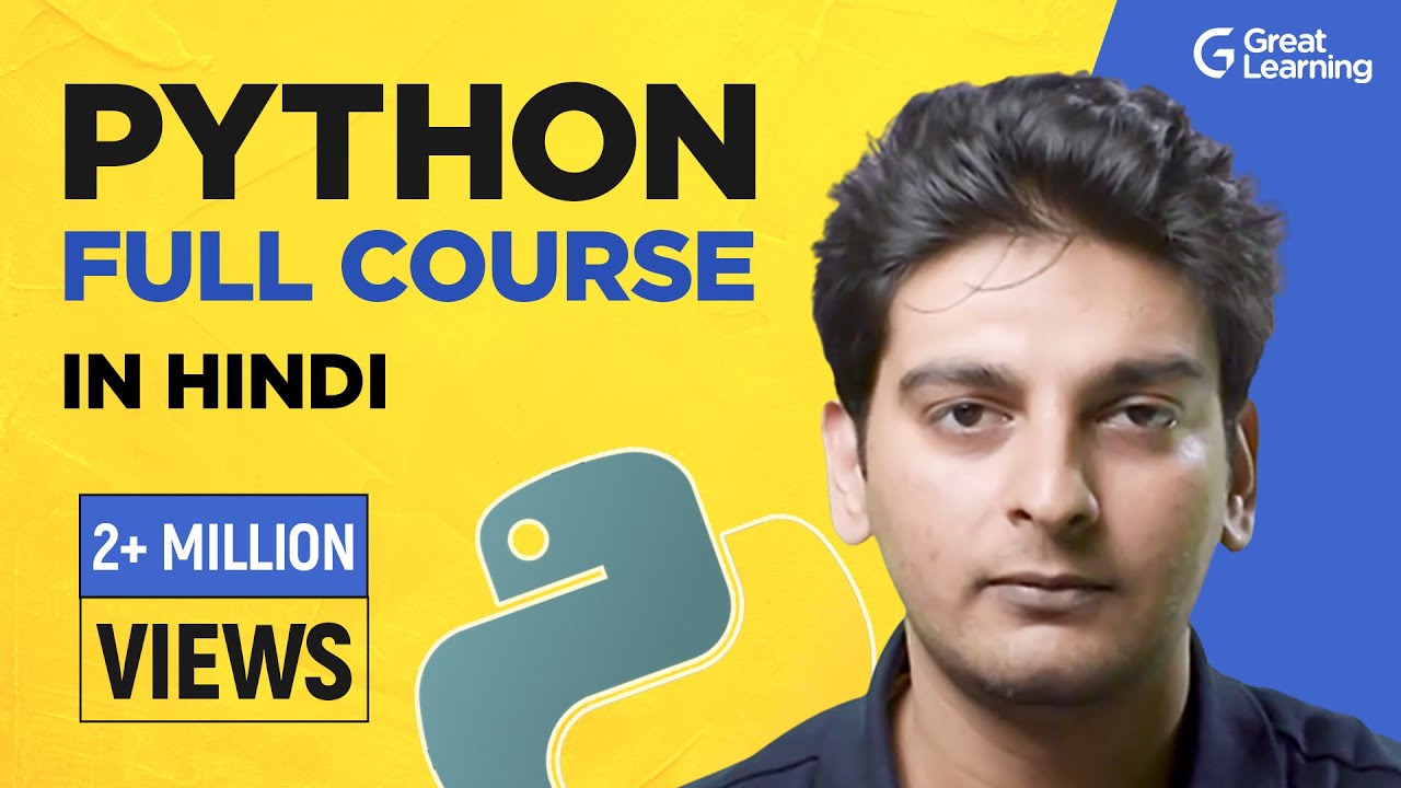 Learn Python Programming in Hindi: Python Tutorial & Full Course for Beginners in Hindi