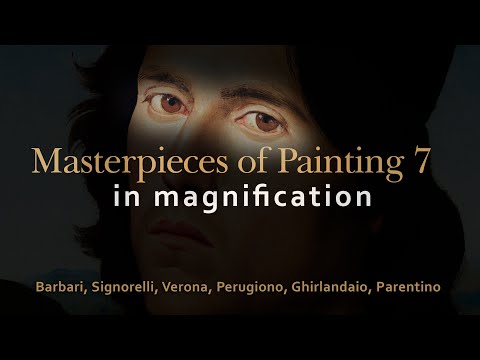 Barbari, Signorella, Perugino, Ghirlandaio - Masterpieces of painting 7 in 4K magnification