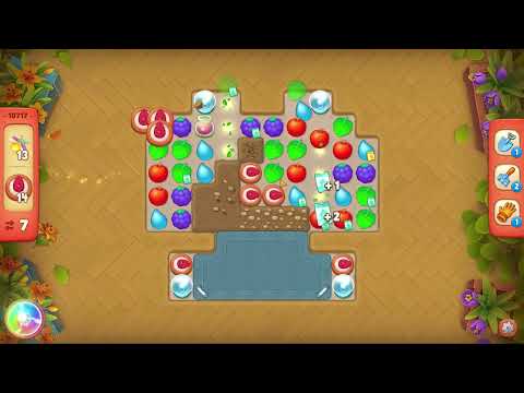 Gardenscapes level 10717 No Boosters 🌱 Gameplay Walkthrough Playrix