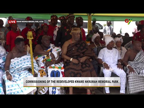 President Akufo-Addo commissions redeveloped Kwame Nkrumah Memorial Park || 4th July 2023