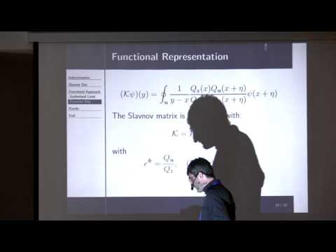 SPICE Young Leaders Workshop - Eldad Bettelheim - Bethe Ansatz - developments and applications