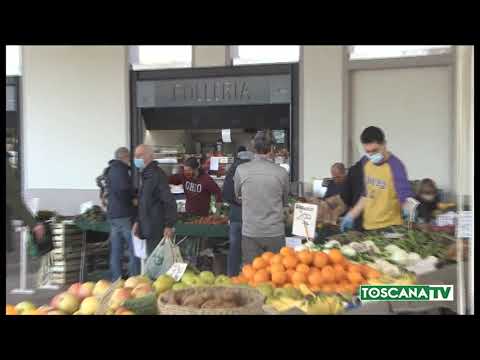 2020-04-04 FIRENZE - A SPASSO E RESSA AI MERCATI, SCATTANO CONTROLLI