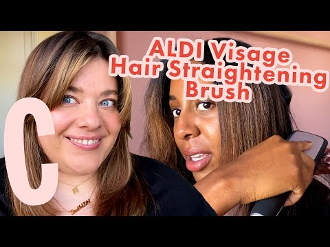We tested ALDI's £14.99 Visage Hair Straightening...