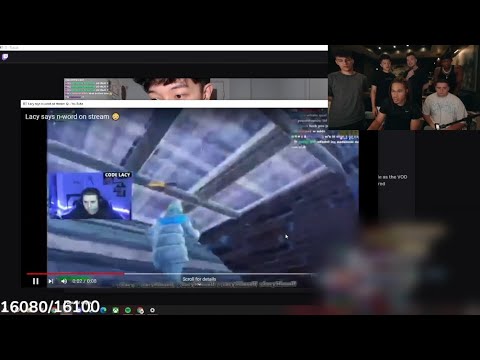 Faze Clan Reacts to Lacy Saying the N Word