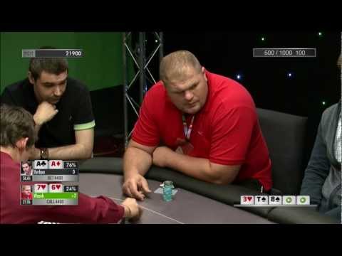 Unibet Open London 2012 - Interesting hands Day 1B