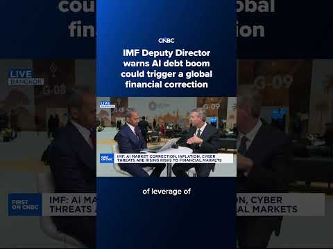 IMF Deputy Director warns AI debt boom could trigger a global financial correction