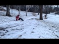 Tobogganing