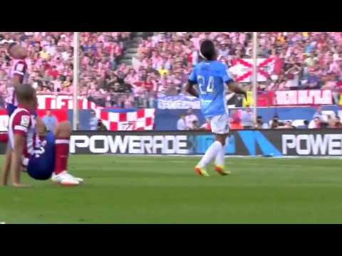 Samuel Garcia Goal - Atletico Madrid vs Malaga 1-1 (La Liga 2014) HD