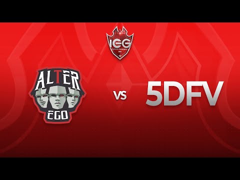 Point Blank - Alter Ego vs 5DFV | Open Qualifier 1 | IEG 2018