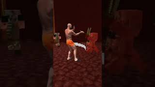 ESCAPE THE MATRIX BUT IN MINECRAFT #SHORTS