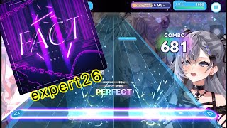 【ホロドリ】常闇トワの「FACT」をプレイ！