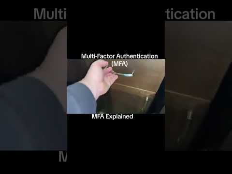 multi-factor authentication explained #mfa #security #technology
