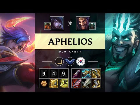 Aphelios ADC vs Draven - KR Diamond Patch 25.20