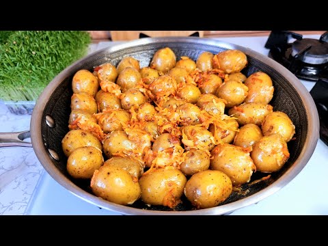 ❤️They are so delicious, I make them 2 times a week! Recipe for delicious potatoes with vegetables!