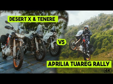 Which Wins? Aprilia Tuareg Rally vs Ducati DesertX vs Yamaha Tenere | Hardcore Adventure in Italy
