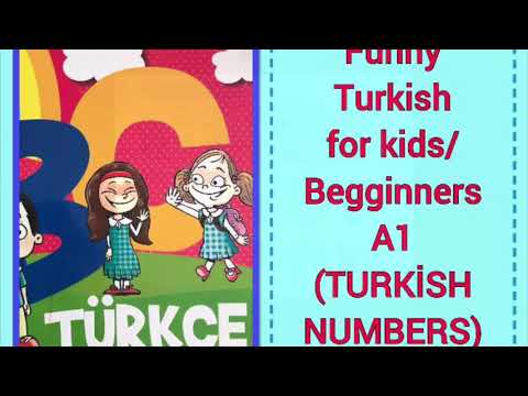 Turkish lessons for kids an beginners A 1 NUMBERS İN TURKİSH