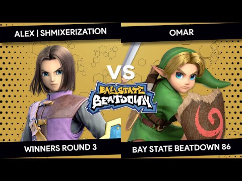 Bay State Beatdown 86 - Alex | Shmixerization (Hero) vs omar (Young Link) - Winners Round 3