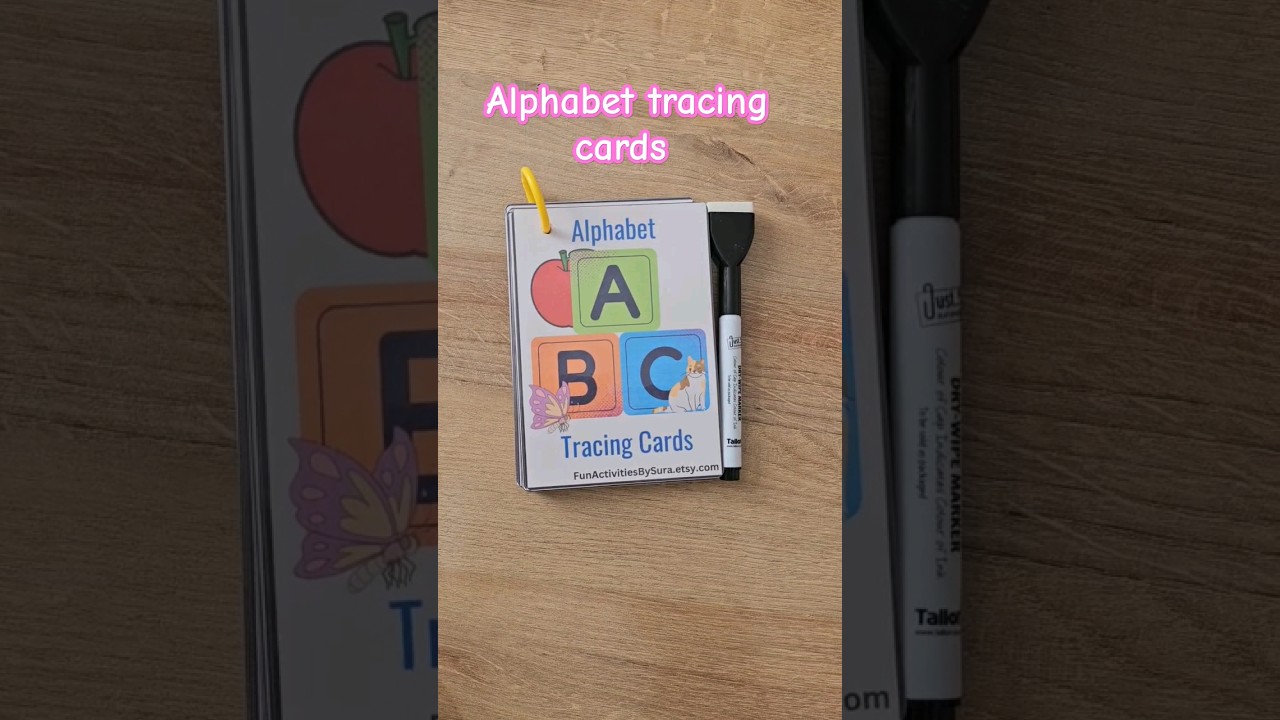 Alphabet tracing cards #alphabet #tracing #tracingalphabets #tracingabc #alphabetgame #handwriting