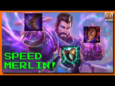 THE FASTEST WIZARD ALIVE! SPEED MERLIN MEME BUILD! | SMITE Duel Will it Work?
