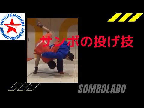 サンボの投げ技　スパーリング