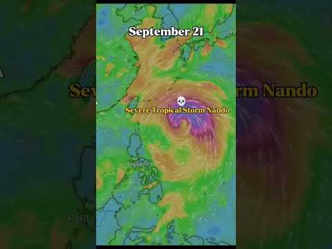 Tropical Depression Mirasol and Super Typhoon Nando Incoming!! #fypシ゚viral #weather #audio