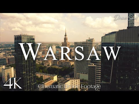 Warsaw 4K - Poland 🇵🇱 [Cinematic Drone Footage]