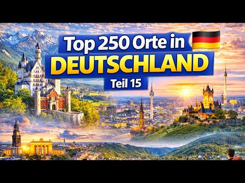 The 250 most beautiful places in Germany that you must see  - PART #15 - Top travel destinations