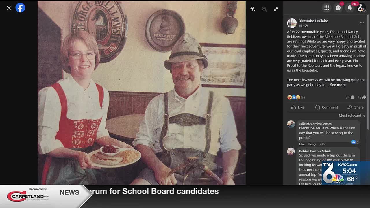 Bierstube owners retiring after 22 years