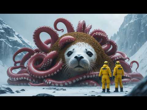 White Seal Battles Deadly Parasite in Epic Arctic Rescue Mission #rescue #Ai #Animal