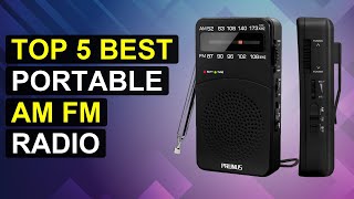 Top 5 Best Portable Am Fm Radio | Top Compact Am Fm Radio