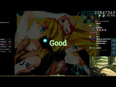 [8.7⭐Live] Vaxei | kradness&Reol - Remote Control [Max Control] +HDDTHR 94.97% 935/1774x {9❌} - osu!