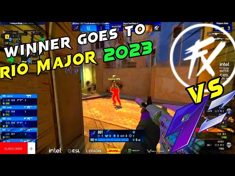 GRAND FINALS‼️- Fluxo vs. 9z IEM BRAZIL Rio MAJOR 2023🇧🇷 SA C.Q- #csgo highlights