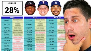 Can You Name Top 20 MLB Hitters For EVERY STAT in 2023
