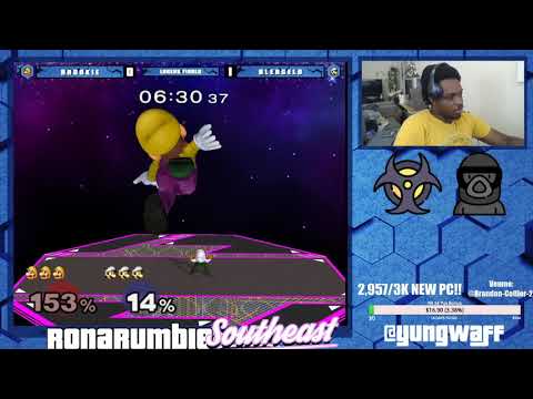 Blea Gelo (Luigi) vs A Rookie (Mario) | Loser's Finals | Rona Rumble: Southeast IV