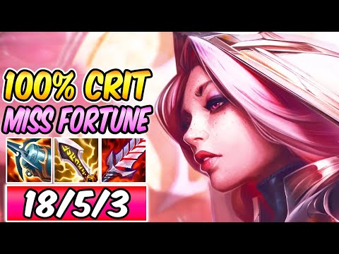 S+ 100% CRIT MISS FORTUNE ADC | PRESTIGE BROKEN COVENANT MISS FORTUNE | League of Legends