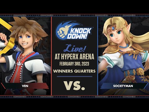 Knockdown! #66 SSBU: Ven VS. SocietyMan Winners Quarters