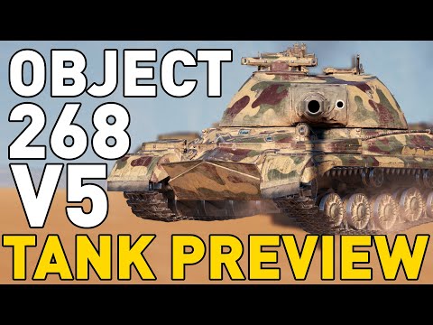 Object 268 Version 5 - Tank Preview - World of Tanks