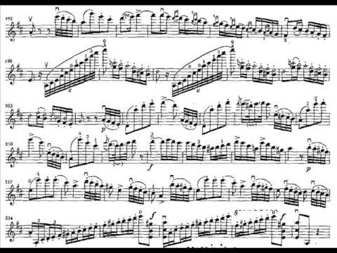 Paganini, Niccolo violinc.1 mvt 3 Rondo: Allegro spiritoso