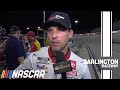 Denny Hamlin reacts to second-place finish at Darlington