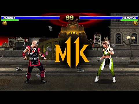 Mortal Kombat 11 - Kano vs. Sonya (VERY HARD)