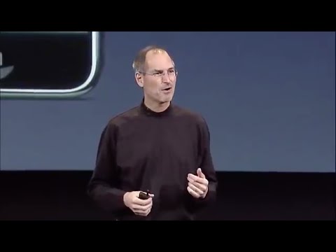 2008 - Steve Jobs - Steve Jobs introduces App Store
