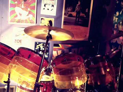 Thumbnail for Vintage Ludwig Vistalite kit. Tequila Sunrise, Ludwig Supraphonic